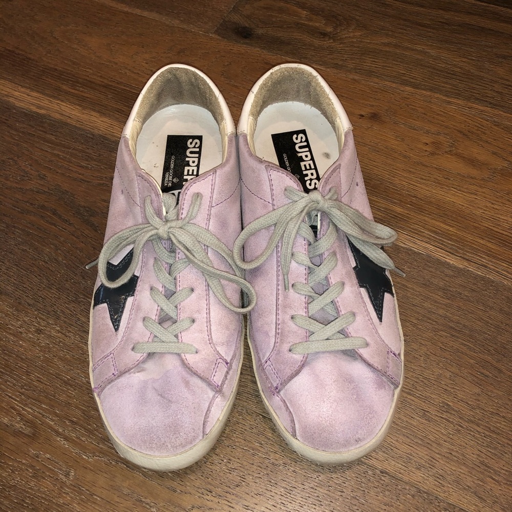 Purple Superstar GGDB Sneakers